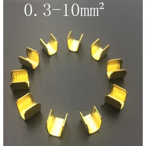 Car and motorcycle maintenance U - line and deduction copper line nose terminal 454TABC