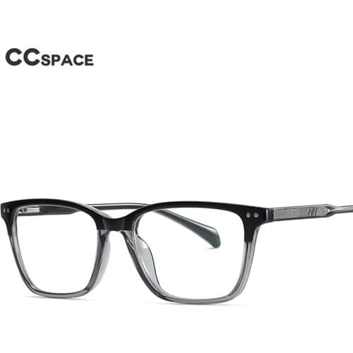 49605 TR90 Anti Blue Light Optical Glasses Frames Men Women Spring Leg Square Fashion Computer Eyeglasses