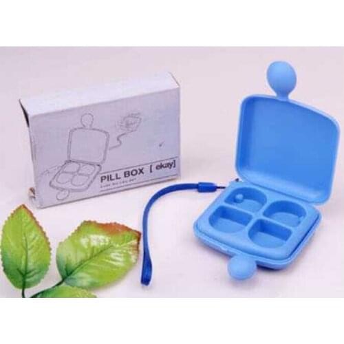 Portable Pill Box Plastic Tablet Storage Box Outdoor Travel Medicine Box Modern Jewelry Box
