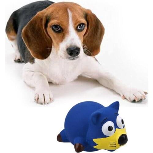 Durable Pet Dogs Toys Latex Bite Resistant Molar Funny Interactive Pet Squeak Toy For Dog Cat Sounding Toy