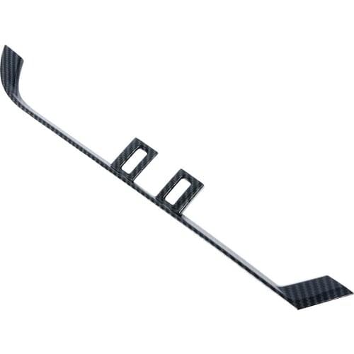 Carbon Fiber Center Air Conditioning Vent Outlet Cover Trim Fit For Lexus ES350 ES300h 2019 2020 2021 Accessories