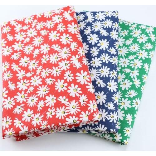 Cotton Patchwork fabric Printed small floral 100% Cotton Twill Fabric,DIY Sewing Quilting Fat Quarters Material For Baby&Child