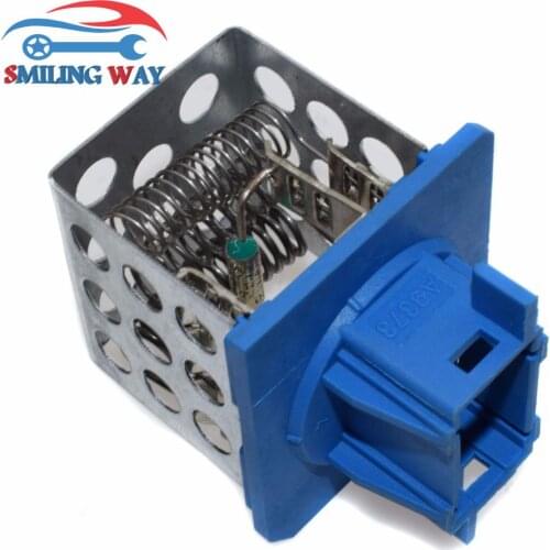 SMILING WASY# Heater Blower Motor Fan Resistor Control For Peugeot 206 CC SW Hatchback,Citroen Xsara Picasso N68 MPV C5 III