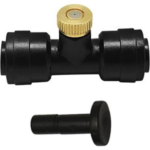 Spray Seat Plug Nozzle Kit Mist Nozzles Print Head Water Sprayer Stainless Steel For Outdoor Cooling System 1/4 Inch Sprinkler