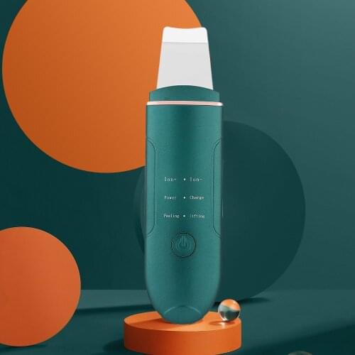 Utrasonic Cleaning Skin Scrubber Face Spatula Blackhead Remover Peeling Kawitacyjny Purifier Cavitation Peeling Facial Lifting