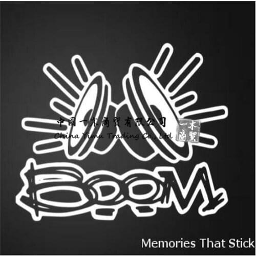 Pechincha Loja Stickers For Boom Funny Car Window Bumper Jdm Vw Vag Euro Novelty Vinyl Decal Sticker