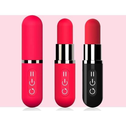 Waterproof clitoris massager luxury sex toy lipstick vibration for girl fun