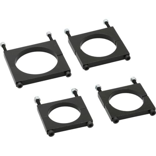 10PCS Aluminum Alloy 10mm 12mm 16mm 20mm 22mm 25mm 30mm Pipe Clamp Tubing Clip Carbon Tube for Plant UAV Drone Accessories