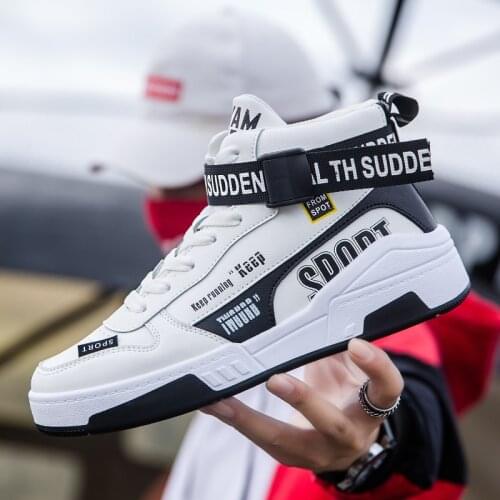 WEH winter boots shoes Mens Fashion Casual Shoes High Top Sneaker 2020 Spring Women Shoes Non-slip Walking Shoe Zapatillas