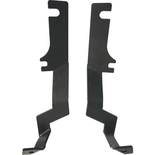 1 Set Front Hood Side Spotlight LED Work Lampshade Installation A-Pillar Bracket Modification For 2015-2018-Ford-Raptor-F150