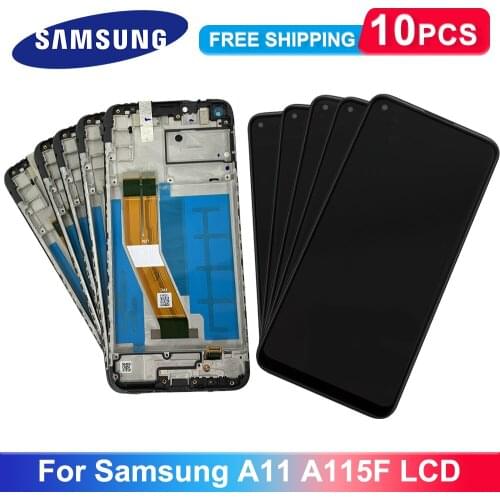 10 Piece/lot 6.4'' Original A115 Lcd For Samsung Galaxy A11 LCD Display Touch Screen Assembly For Samsung A115F A115F/DS Lcd