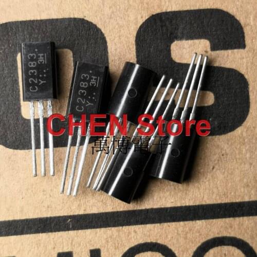 10pcs TOSHIBA 2SC2383 TO-92L Transistor C2383 Audio Power Amplifier C2383-Y C2383-O Low power transistor 2SC2383-Y 2SC2383-O