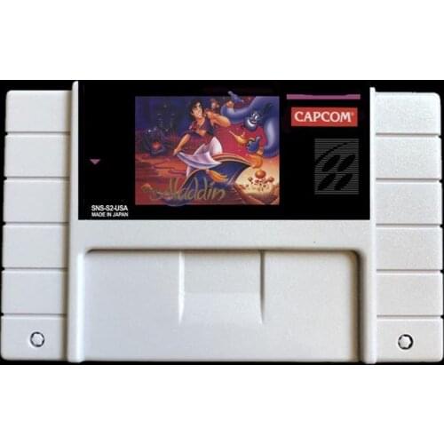 Aladdin USA -NTSC version 46 pins Video games card NTSC version for Retro Video games Console
