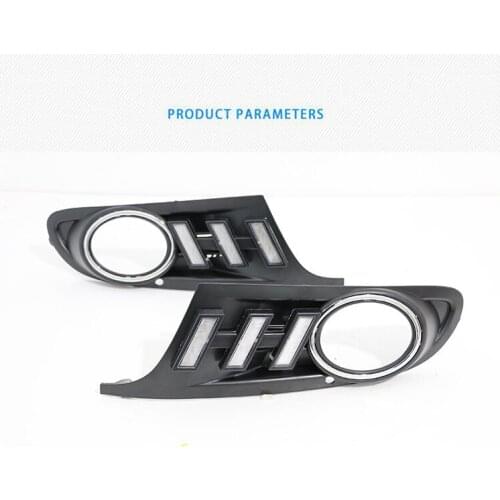 Car Flashing LED DRL Daytime Running Light for 2010-2012 Volkswagen Golf 6 Driving Lights with Mobile steering Car accessories