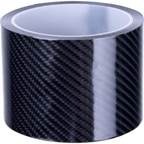 Car Door Still Protector Bumper Protector Carbon Fiber Car Wrap Film 3DGloss Automotive Wrap Film Car Sticker Styling Waterproof