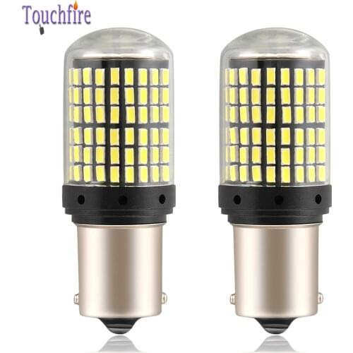 10PCS P21W PY21W 1156 BA15S T20 7440 W21W Canbus No Error Auto Indicator Fog DRL No Hyper Flash Light Brake Car Bulb Wholesale