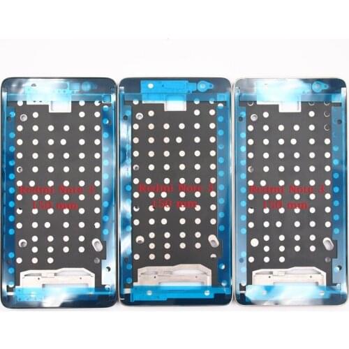 BaanSam New Front Frame Housing Case LCD Screen Frame For Xiaomi Redmi Note 3 (150mm) With 3M Adhesive