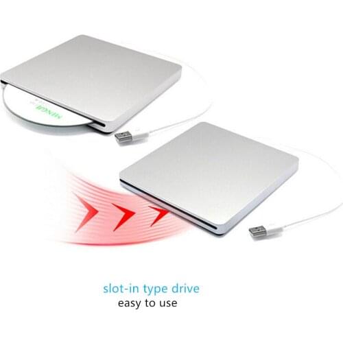 Type C USB 2.0 External DVD Drive Optical Drive DVD RW Burner Writer CD ROM Player for hp Laptop Desktop Windows MAC OS