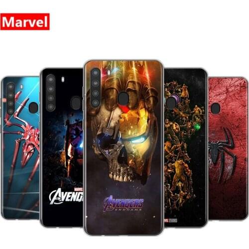 Marvel Avengers Infinity Gauntlet Logo for Samsung Galaxy A90 A80 A70S A60 A50 A40 A30 A20 A10E A2 A3 Core Soft Black Phone Case