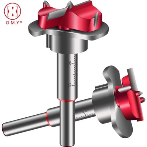 15-35MM Diameter Adjustable Carbide Drill Bits Hinge Hole Opener Boring Bit Tipped Drilling Tool Woodworking Cutter