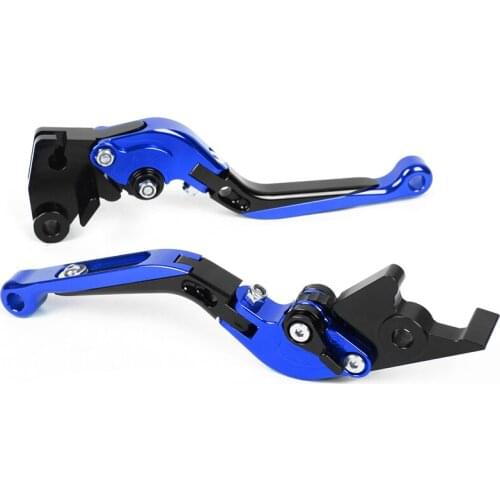 SMOK Brake Levers for Yamaha BT1100 Bulldog 2005-2006 Folding Extending Brake Clutch Levers 8 Colors Orange Black Red Sliver