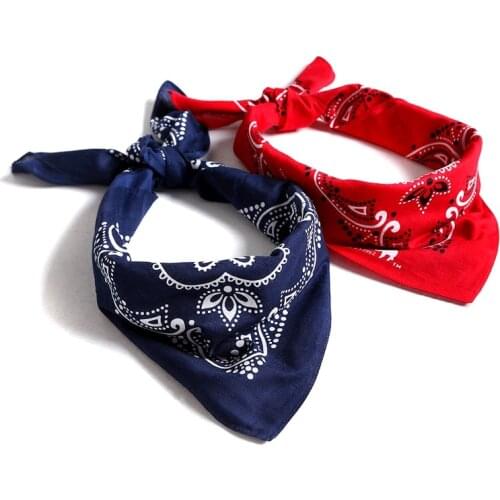 Scarf Hip Hop Hip Hop Kerchief Headscarf Manufacturers Customizable Kerchief Wholesale Cashew Printed Kerchief