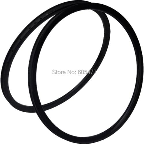 Brand New - Full Carbon Glossy Mountain Bike Clincher Rim MTB Bicycle 29ER Wheel Rims