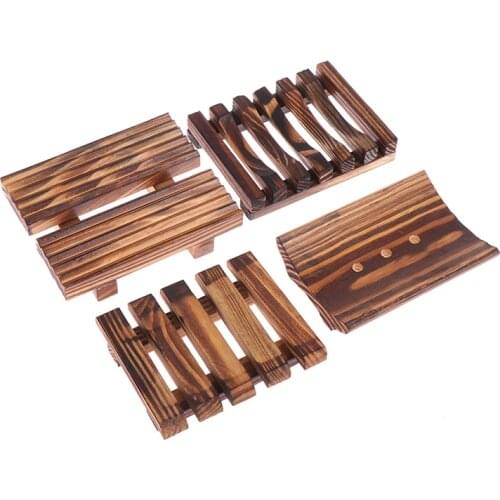 WHPHous Wooden Soap Dishes For The Bathroom