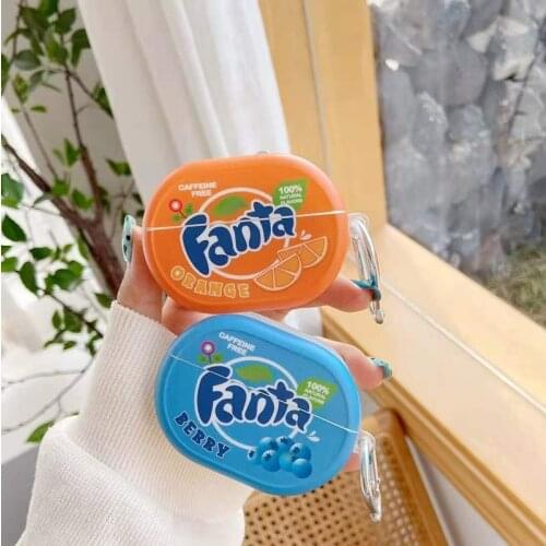 Funny Cute Cartoon Drink Fashion Silicone Bluetooth Earphone Cases For Huawei Freebuds Pro Luxury Soft Protection Cover Funda