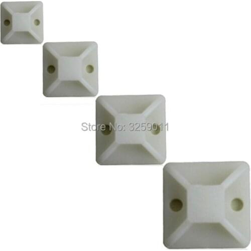 180PCS Self Adhesive Cable Tie Mounts 40*30 40*20 Screw Hole Anchor Point Provides Optimal Strength for Term green stick kit