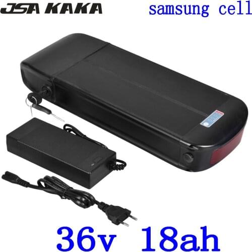 36V battery 36V 250W 350W 500W Ebike Battery 36V 18AH Electric Bike Battery 36V 12AH 15AH 18AH lithium Battery use samsung cell