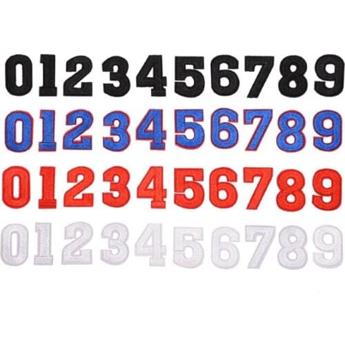 Mixed Number Embroidered Iron On Patch Applique For Clothing Sew On badge Patches For Jacket Bag Garment Accessories