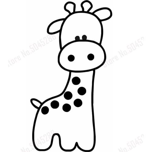 Deer Pattern Car Decals Cute Animals Deer Car Stickers Love Animals Protect Nature Stickers Decorative Cars H110