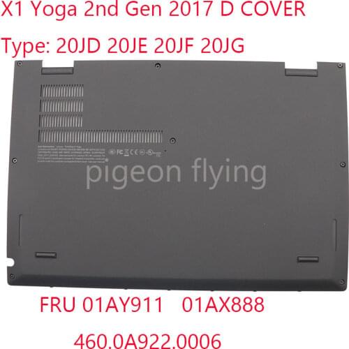 New D-cover for lenovo Thinkpad x1yoga 2nd lgen laptop (20JD, 20JE, 20JF, 20JG)base cover FRU 01AY911 01AX888