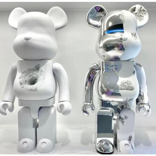 Bearbricklys 1000% Original Bearbrick Toy 2G PVC Action Figure Collectible Art Toy Christmas Gifts