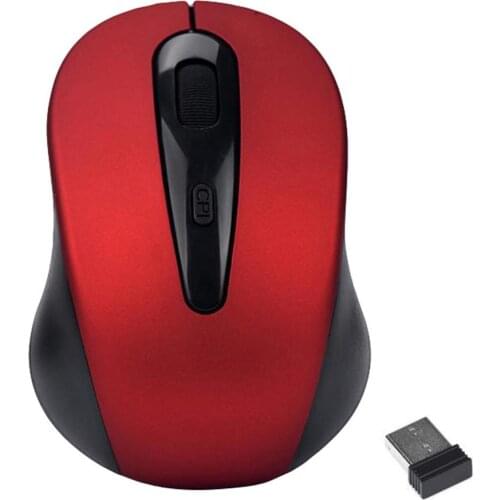 Mini Mous Gaming Home Office 3 Keys 1600DPI 2.4GHz Wireless Mouse USB Receiver for PC Laptop
