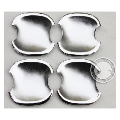 For Hyundai Accent 2007 2008 2009 2010 2011 New Chrome Car Side Door Handle Cup Bowl Cover Trim Free Drop Shipping 2011