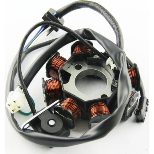 Motorcycle Ignition Magneto Stator Coil for Kawasaki 21003-0066 KLX125S KLX140S KLX150S Magneto Engine Stator Generator Coil