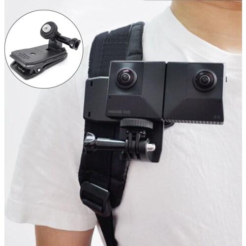 Backpack Mount For Insta360 ONE X & EVO Action Camera Expand Accessories Backpack Clip Kit For Insta360 One X & EVO