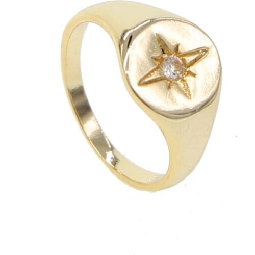 Muslim Allah Star gold color Ring Men Islam Arabic God Male Muhammad jewelry drop shipping rings women jewelry
