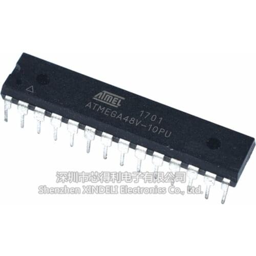 Xinyuan ATMEGA48V-10PU ATMEGA48V ATMEGA48 DIP 8-bit Microcontroller with 8K Bytes In-System Programmable IC integrated circuit