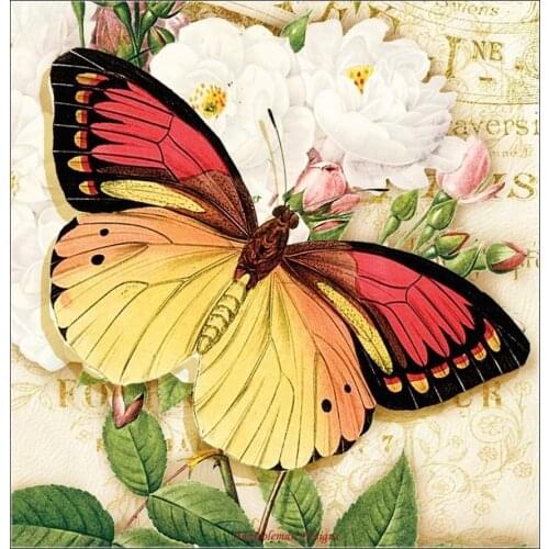Embroidery Counted Cross Stitch Kits Needlework - Crafts 14 ct DMC DIY Arts Handmade Decor - Butterfly Dreams