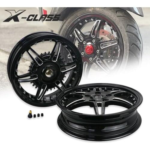 For VESPA SPRINT PRIMAVERA 150 2013-2020 2021 Motorcycle Wheel Rims Front Rear Wheel Rings Spokes Holes CNC Aluminum Accessories