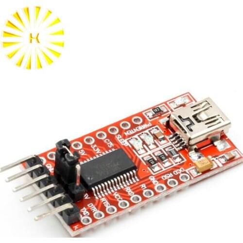 FT232RL FTDI USB 3.3V 5.5V to TTL Serial Adapter Module for Mini Port Connector