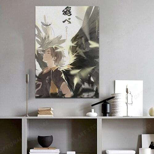 Sugawara Koushi Haikyu!! anime Poster Painting Wall Art Canvas Living Room Home Bedroom Study Dorm Art Decoration Prints Gift