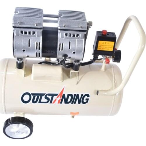 Air compressor 0.7MPa 8L/18L/30L Optional air pool cylinder,economic speciality of piston filling machine Noisy less light tool