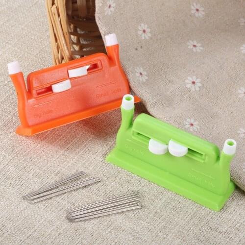 1PC Hand Sewing Thread Sewing Tool Accessories Plastic Automatic Needle Threader Stitch Insertion Machine 7.5*4.5*3cm