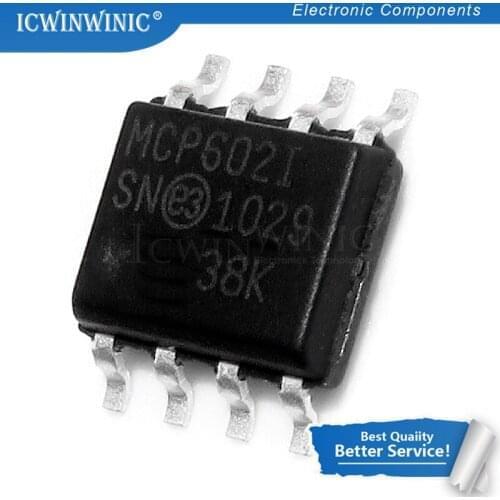 10piece MCP602 SOP MCP602I MCP602-I/SN SOP8 In Stock