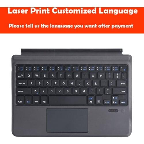 Magnetic Wireless Keyboard with Touchpad for Microsoft/Surface Go GO 2 Tablet Ultra Slim Portable Bluetooth Wireless Keyboard