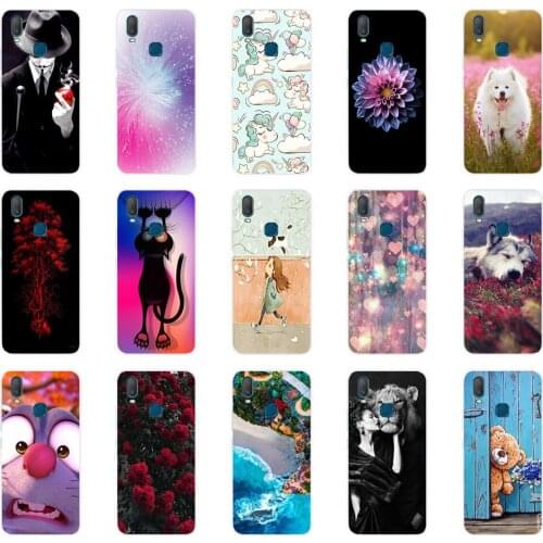 Cases For Vivo Y11 2019 Case Soft TPU Back Phone Cover For Vivo V17 Neo Pro Case 6.35 silicon Vivo Y 11 V 17 Neo Pro Funda